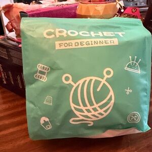 Dinosaur Crochet Kit for Kids - Green